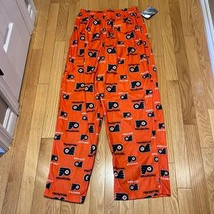 NHL Philadelphia Flyers pants  boys 18-20 new